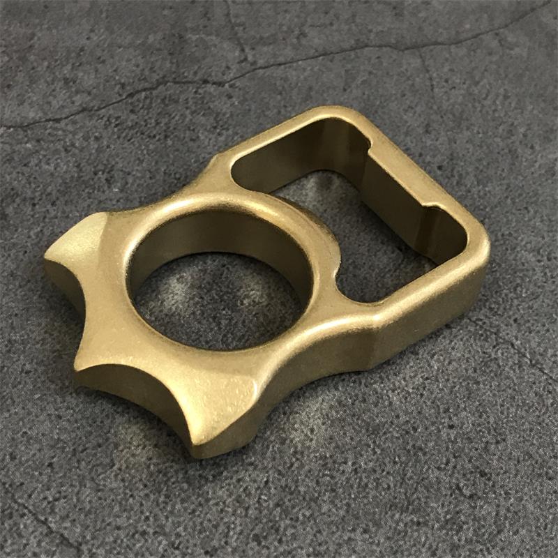 GODEDC Bottle Opening Brass Knuckle Duster EDC Gadget - Image 9