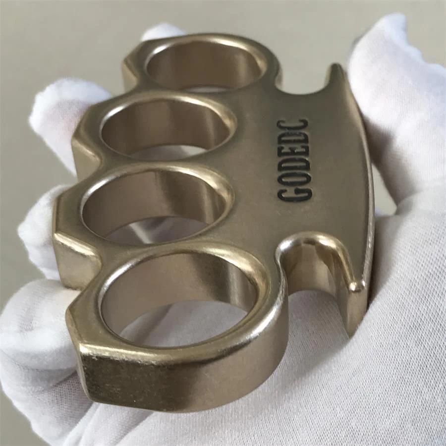 GODEDC Classic Stonewashed Brass Knuckle Duster - Image 8