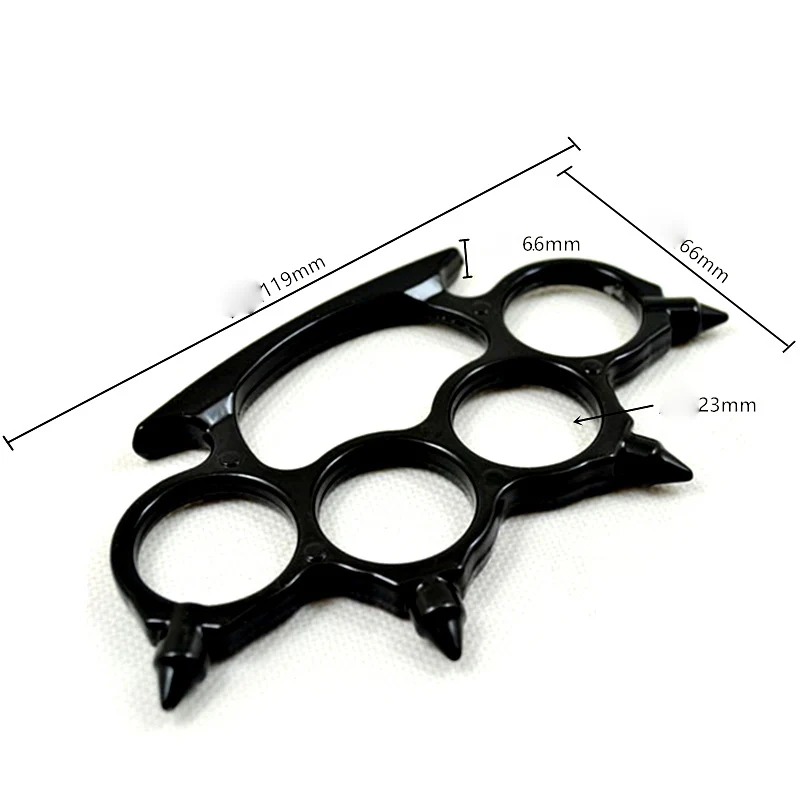 Solid Brass Knuckle Duster Boxing Self Defense Window Breaker Combat Fighting EDC Tool - Image 5