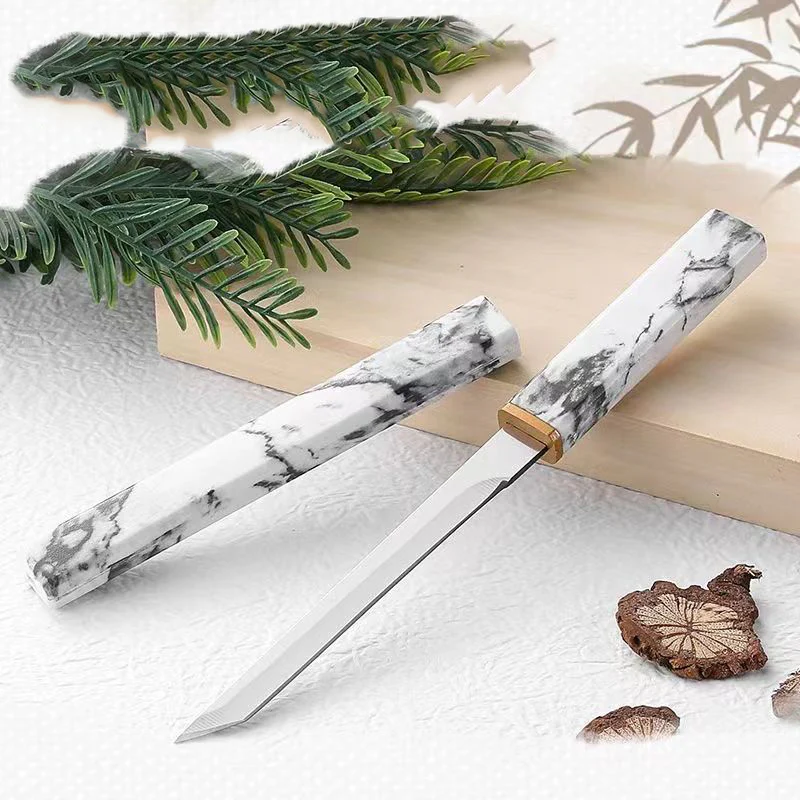 Home Fixed Blade Knife Fruit Knives Safety Self Defense Tool - Image 5