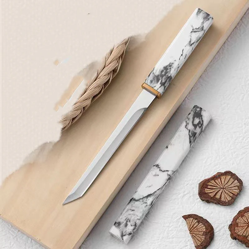 Home Fixed Blade Knife Fruit Knives Safety Self Defense Tool - Image 6