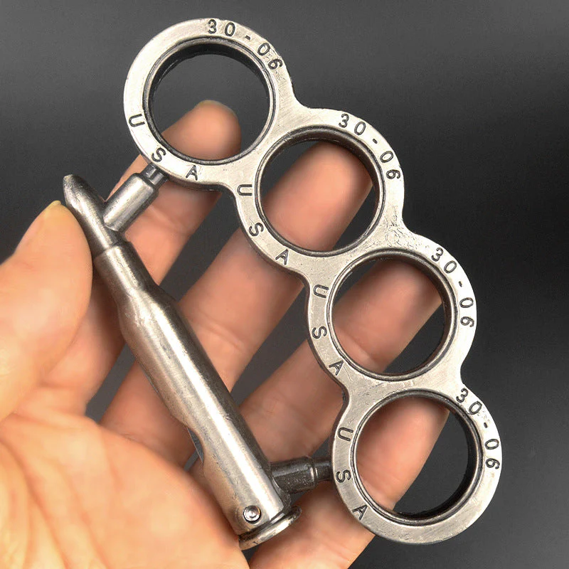 Knife-knuckle Duster Boxing Self-defense Window Breaker Outdoor Multifunctional Portable EDC Tool - Image 7