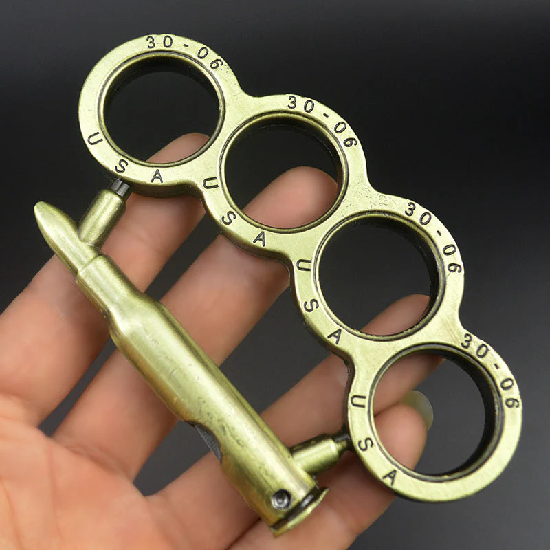 Knife-knuckle Duster Boxing Self-defense Window Breaker Outdoor Multifunctional Portable EDC Tool - Image 9