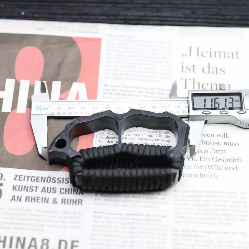 Knuckle Duster Boxing Finger Buckle Self Defense Window Breaker Outdoor Portable EDC Tool - Image 5
