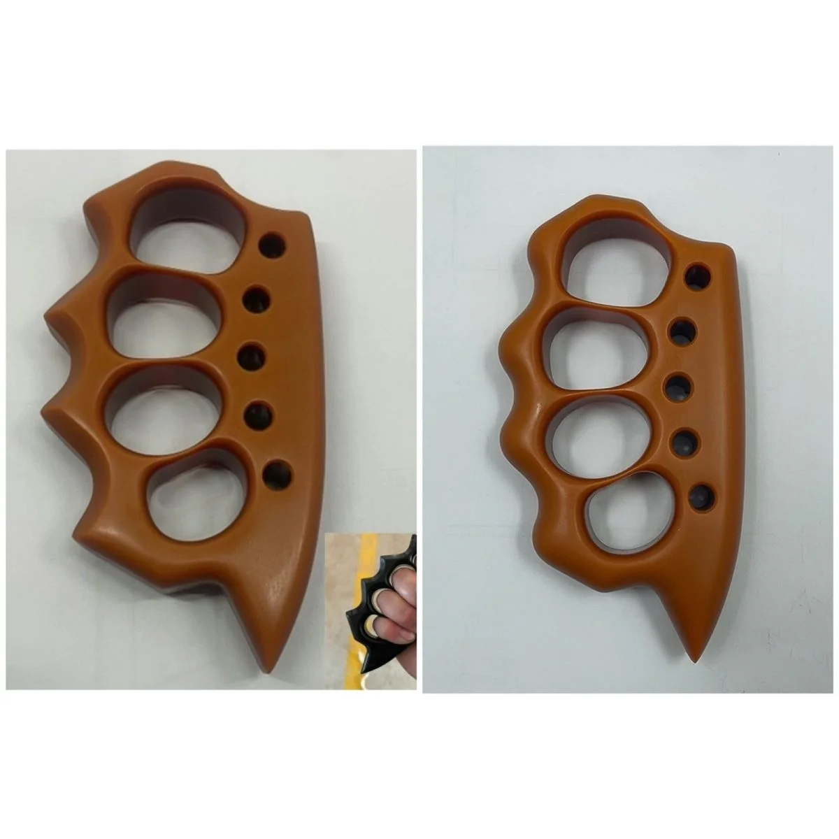 Knuckle Duster Boxing Self Defense Window Breaker Outdoor Camping Portable EDC Tool - Image 7
