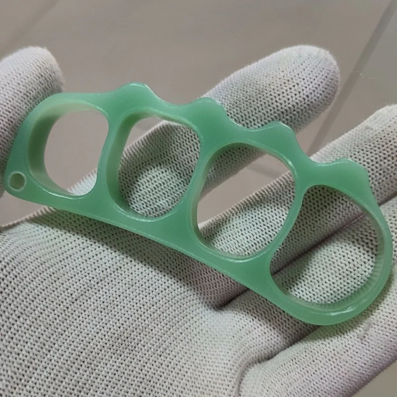 Knuckle Duster G10 Material Boxing Self -Defense Four Finger Broken Window Knuckles - Image 2