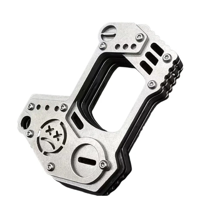 Laminated Steel Knuckle Duster Window Breaker Protective Gear - Image 2