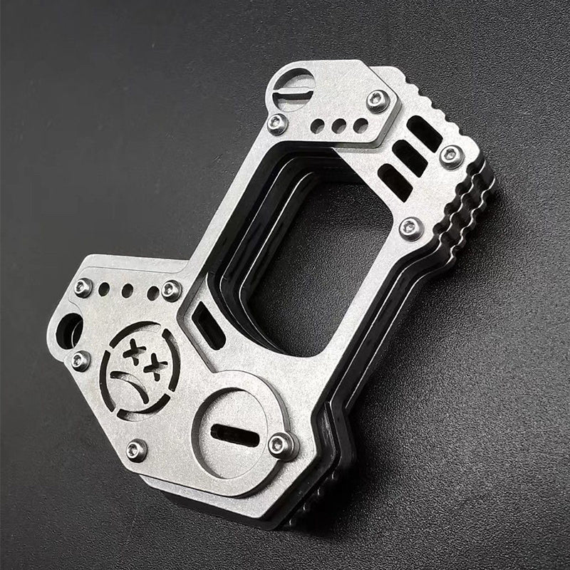 Laminated Steel Knuckle Duster Window Breaker Protective Gear - Image 3
