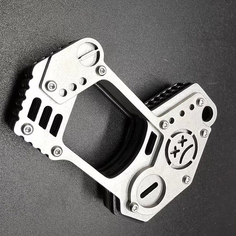 Laminated Steel Knuckle Duster Window Breaker Protective Gear - Image 4