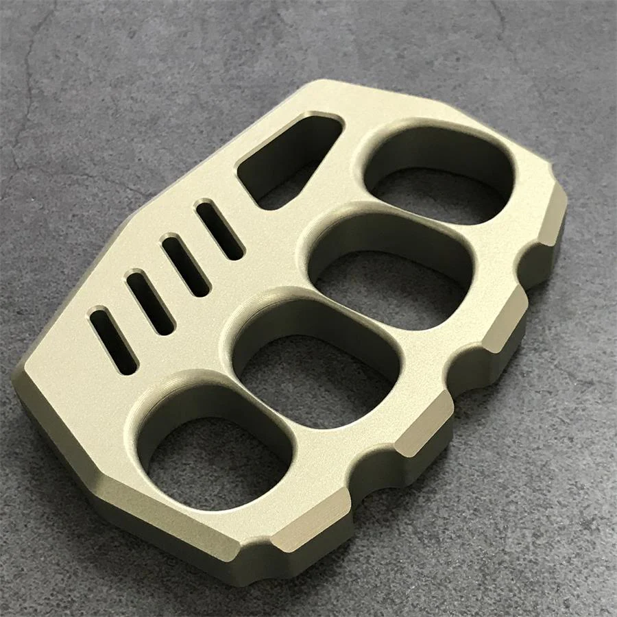 Large Finger Hole Aviation Aluminum Knuckle Dusters