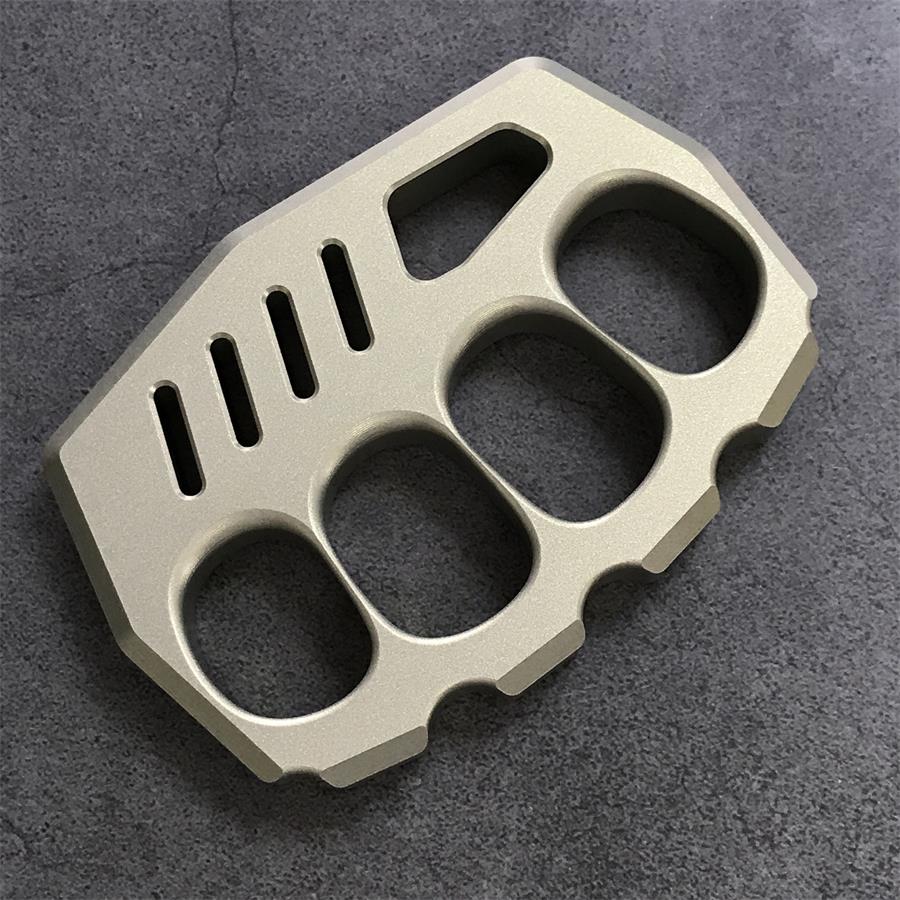 Large Finger Hole Aviation Aluminum Knuckle Dusters - Image 11