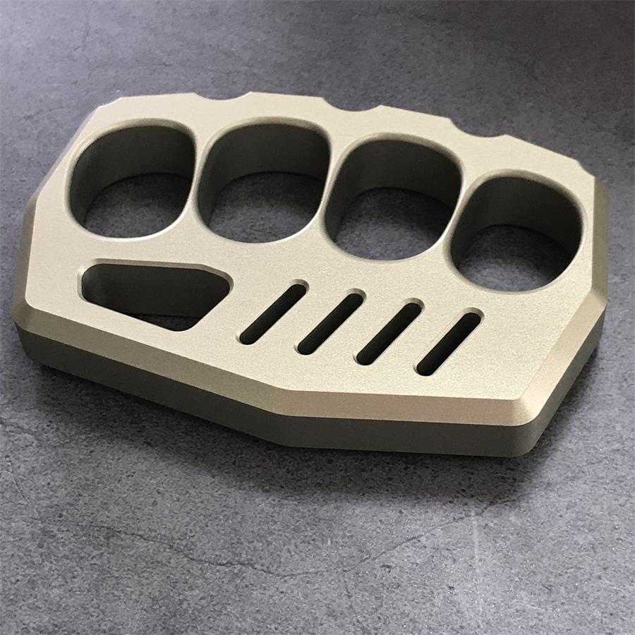 Large Finger Hole Aviation Aluminum Knuckle Dusters - Image 5
