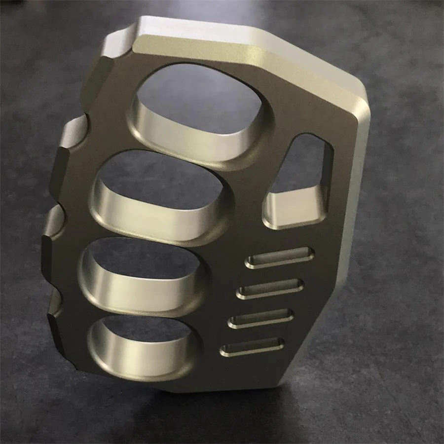 Large Finger Hole Aviation Aluminum Knuckle Dusters - Image 6