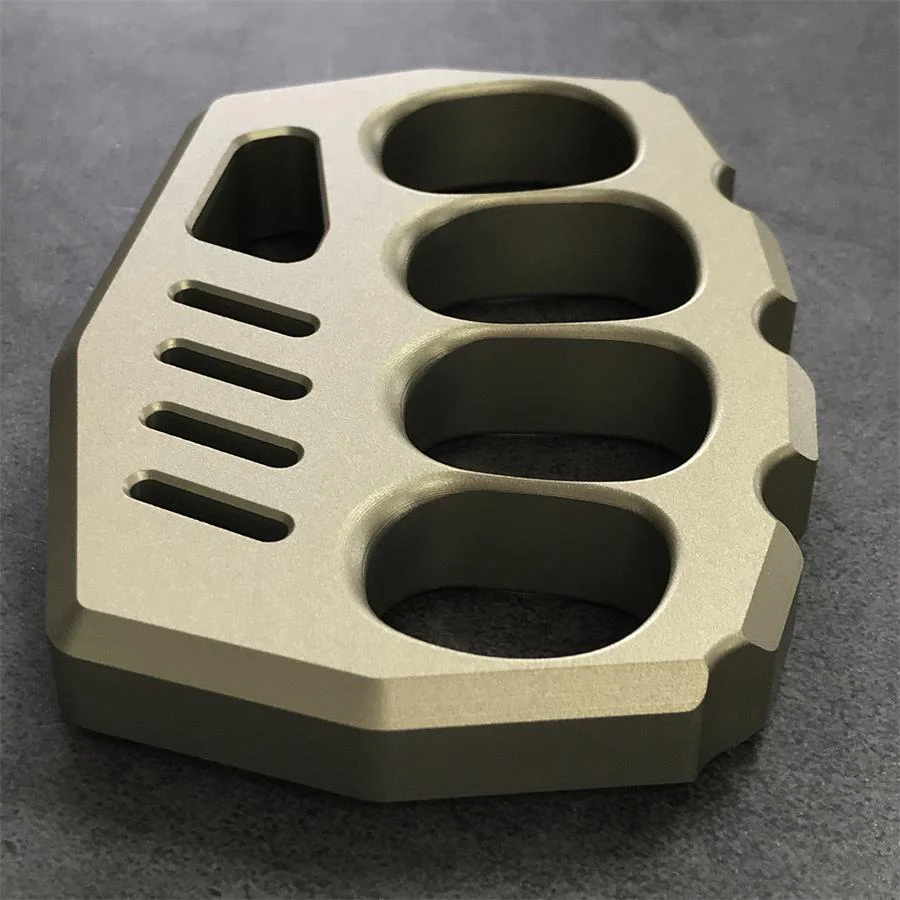 Large Finger Hole Aviation Aluminum Knuckle Dusters - Image 8