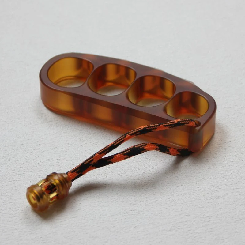 Large Size Amber Pea Knuckle Duster - Image 7