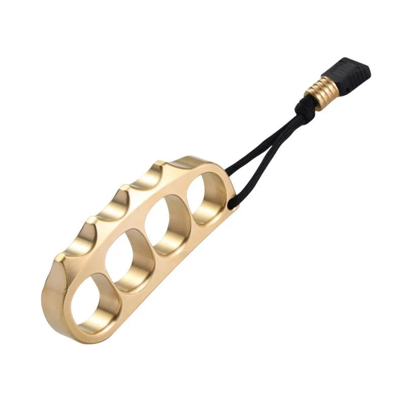 Large Size Pea Brass Knuckle Duster Self Defense EDC Decoration - Image 7