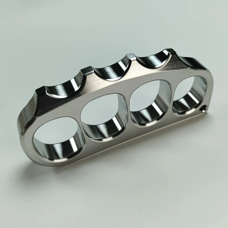 Large Size Solid Steel Pea Knuckle Duster - Image 3
