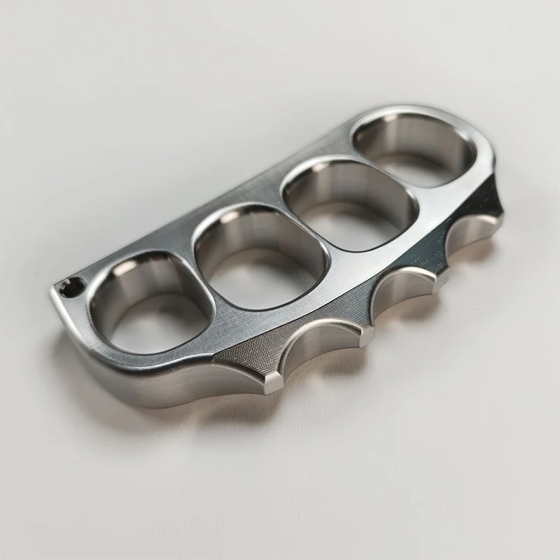 Large Size Solid Steel Pea Knuckle Duster - Image 5
