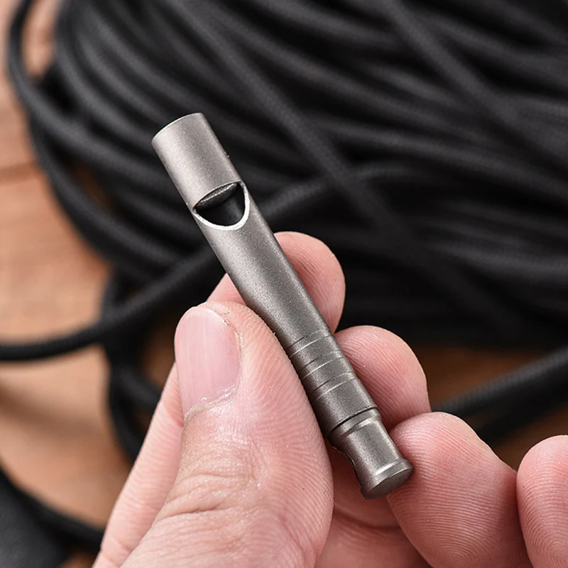 Life Saving Whistle Titanium Single Tube High Decibel - Image 4