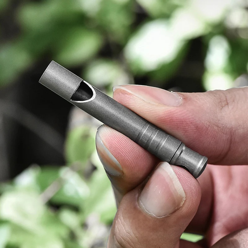 Life Saving Whistle Titanium Single Tube High Decibel - Image 7