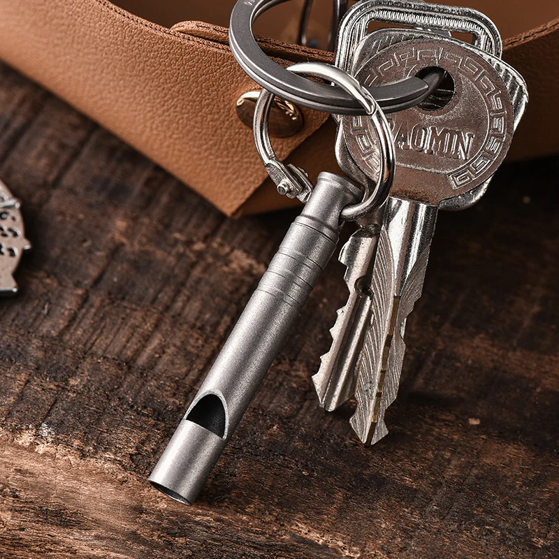 Life Saving Whistle Titanium Single Tube High Decibel - Image 8
