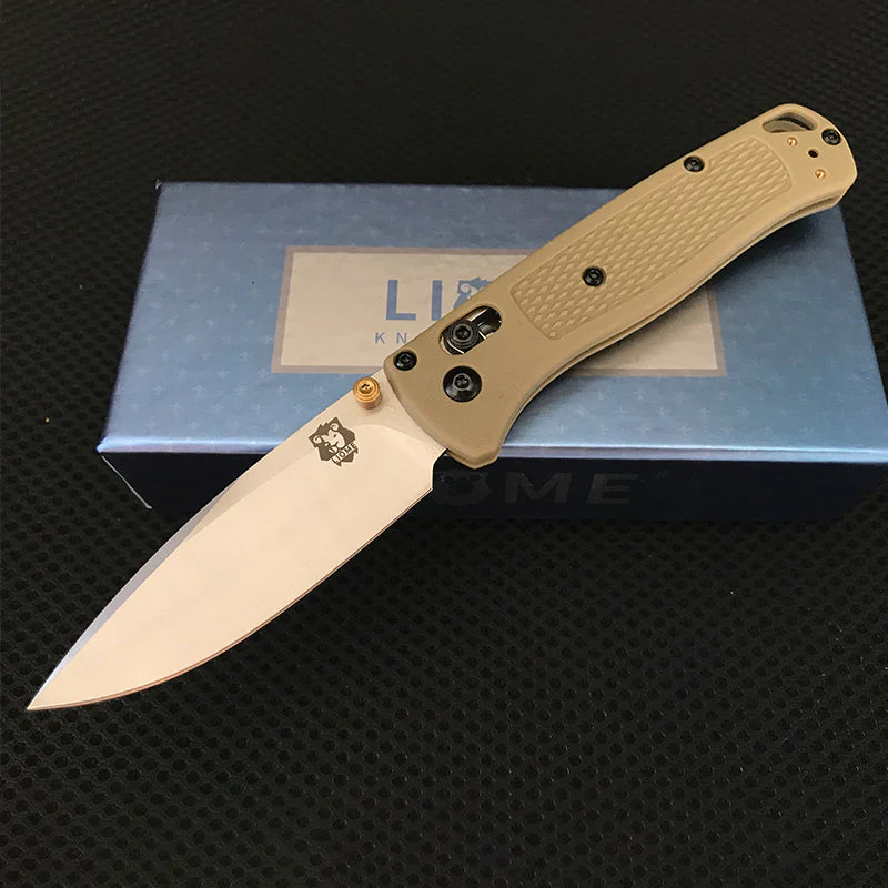 Liome 535 Bugout Folding Knife Fiber Handle Outdoor  Pocket Knives Portable EDC Tool - Image 6