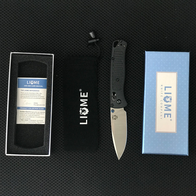 Liome 535 Bugout Folding Knife Fiber Handle Outdoor  Pocket Knives Portable EDC Tool - Image 7