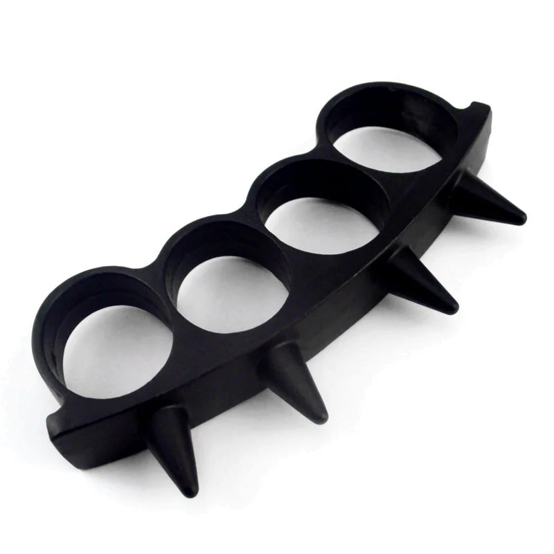 Mini Brass Knuckle Duster Boxing Four Finger Buckle Self Defense Window Breaker Outdoor Fight Guards EDC Tools
