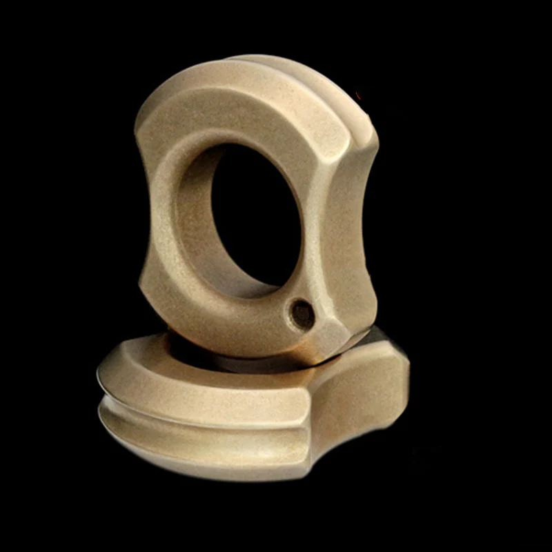 Mini Brass Knuckle Duster Portable Self Defense EDC Tool - Image 5