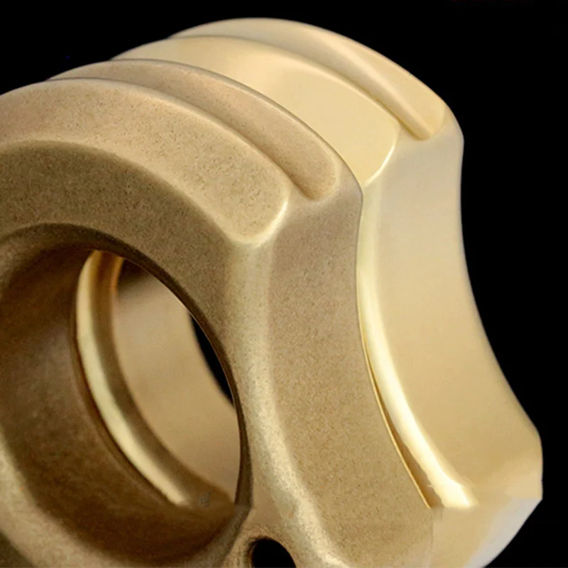 Mini Brass Knuckle Duster Portable Self Defense EDC Tool - Image 6