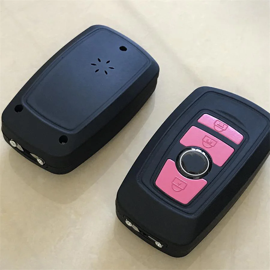 Stun Gun Mini Car Key Electric Baton Portable Defense EDC Tool