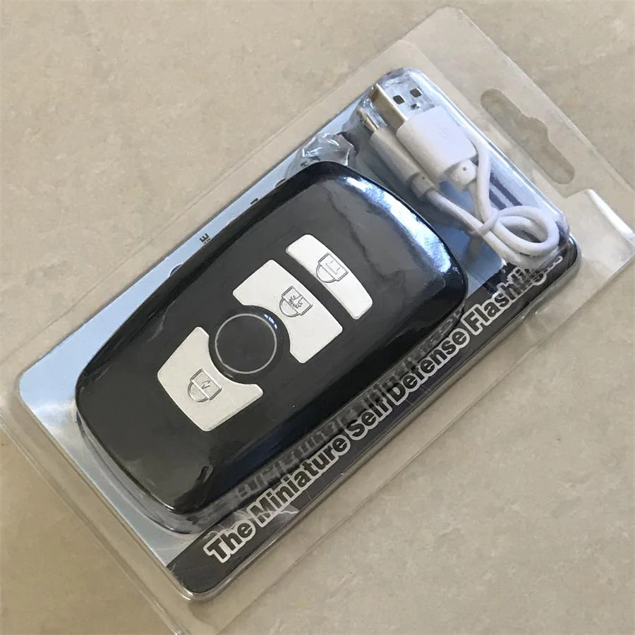 Stun Gun Mini Car Key Electric Baton Portable Defense EDC Tool - Image 8