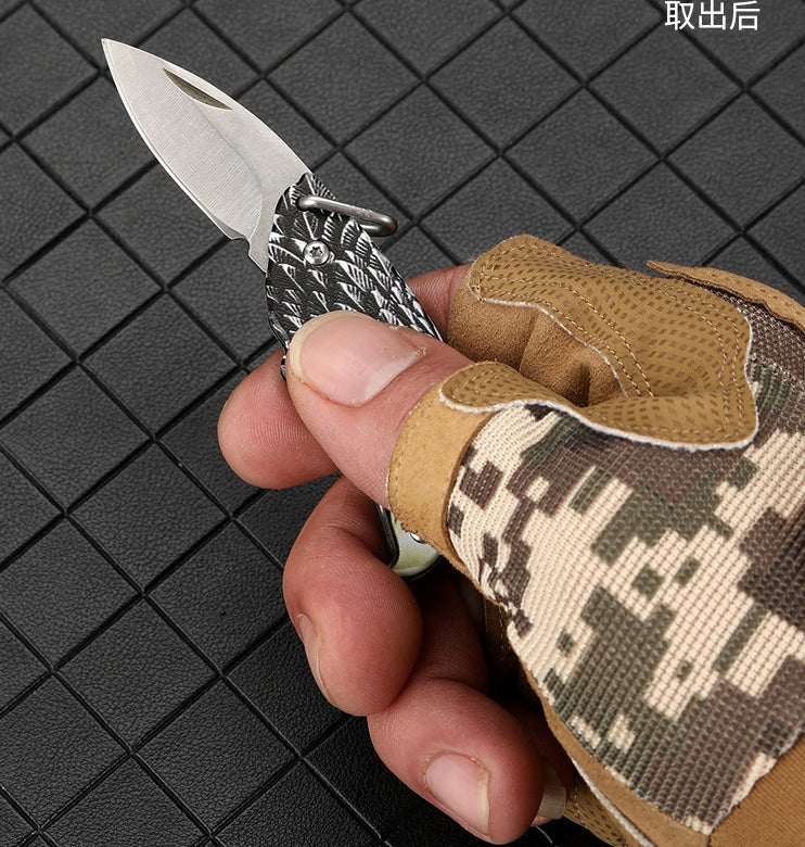 Mini Eagle Necklace Knife Keychain Pocket Knives - Image 14