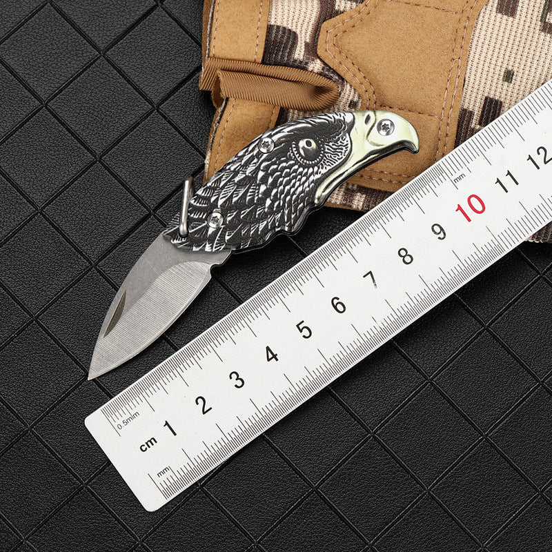 Mini Eagle Necklace Knife Keychain Pocket Knives - Image 2