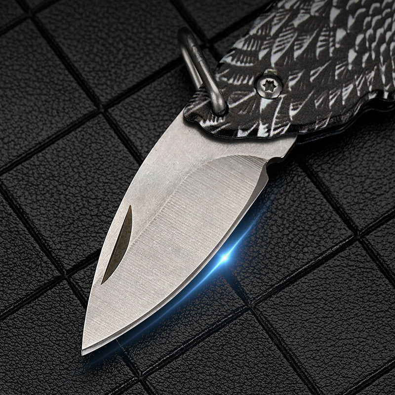 Mini Eagle Necklace Knife Keychain Pocket Knives - Image 7