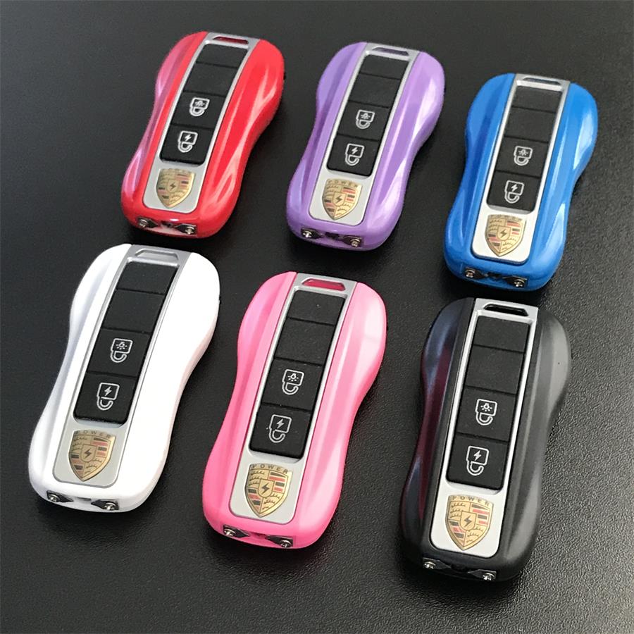 Stun Gun Mini Electric Baton Car Key Electric Striker Multifunctional Defense Stunner - Image 2