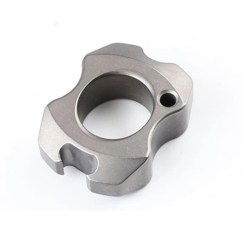 Mini Hand-fired Titanium Knuckle Duster Bottle Opening EDC Tool - Image 10