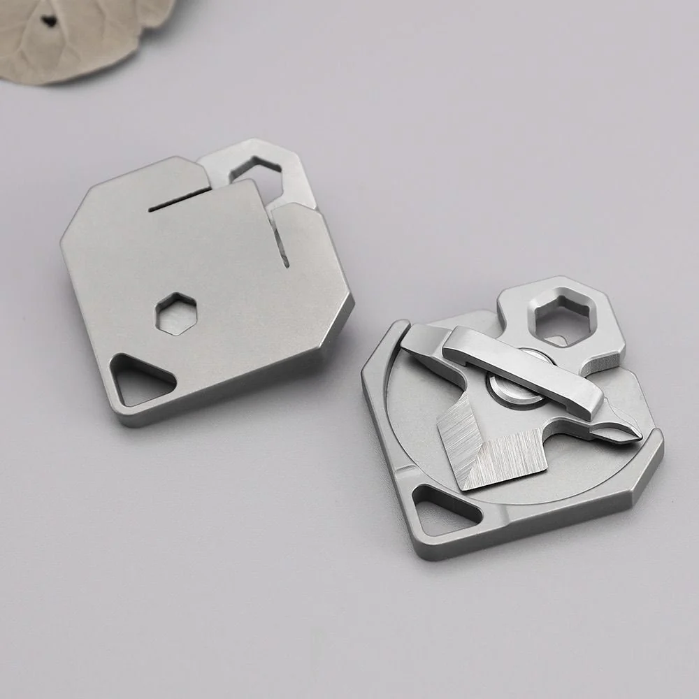 Mini Keychain Folding Knife Multi-Tool - Image 4