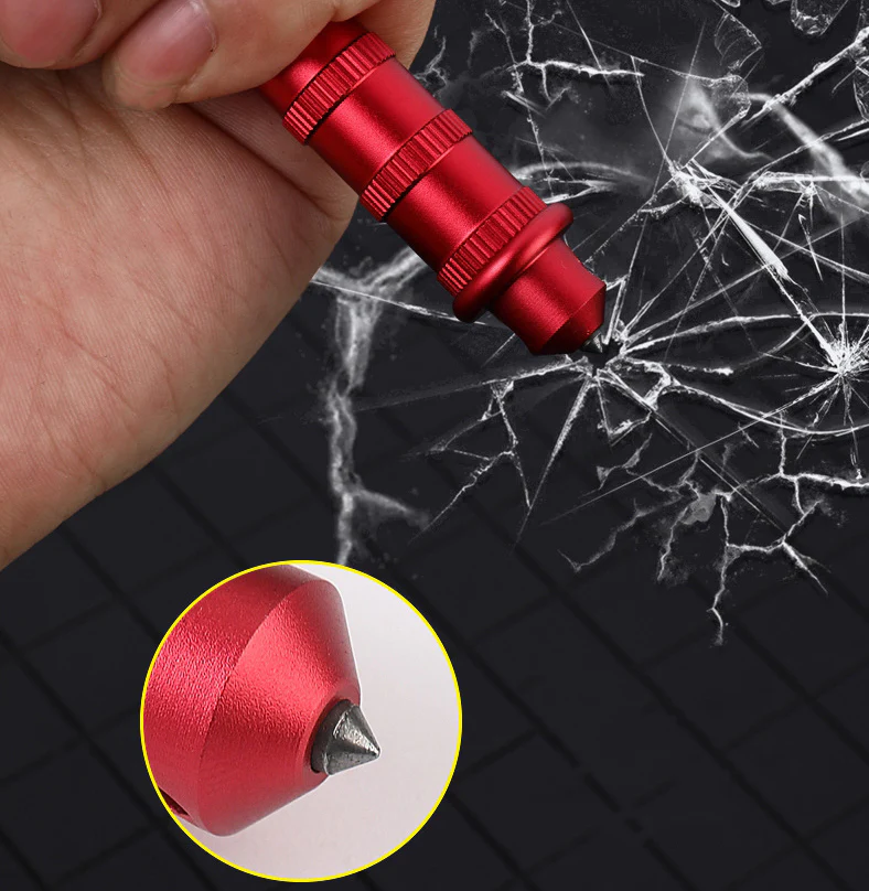 Mini Keychain Invisible Knife Self Defense Window Breaker - Image 3