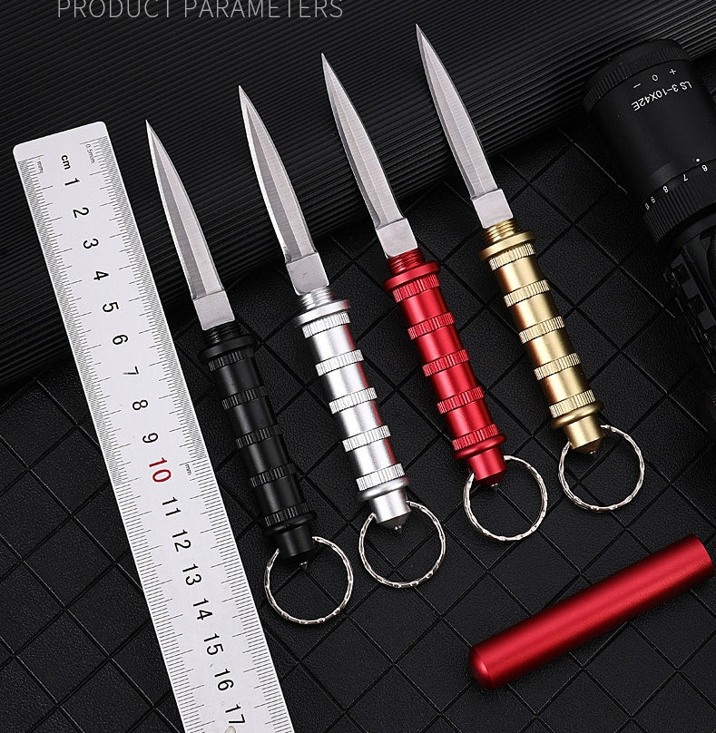 Mini Keychain Invisible Knife Self Defense Window Breaker - Image 5