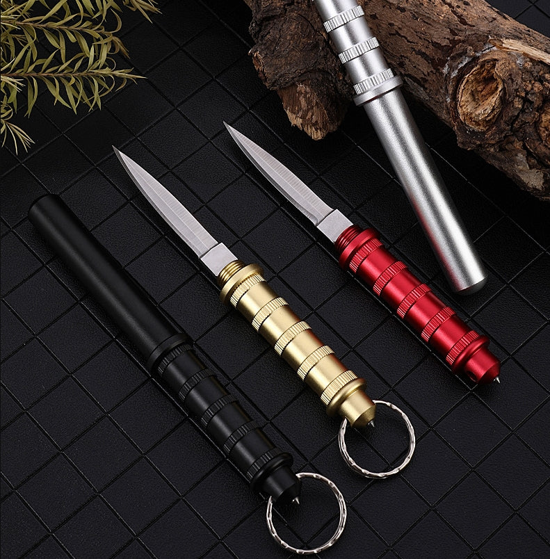 Mini Keychain Invisible Knife Self Defense Window Breaker - Image 7