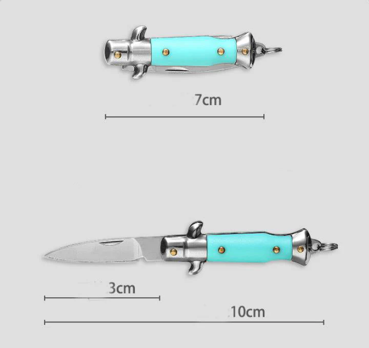 Mini Keychain Knife Portable Unpacking EDC Tool - Image 9