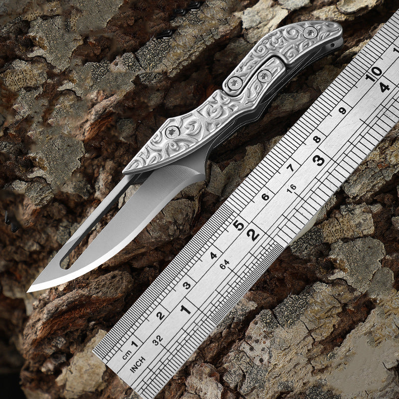 Mini Mechanical Knife Outdoor Folding Knives - Image 5