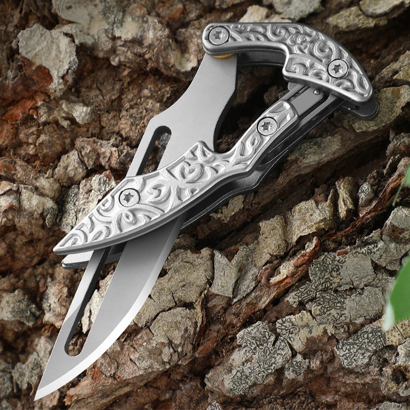Mini Mechanical Knife Outdoor Folding Knives - Image 7
