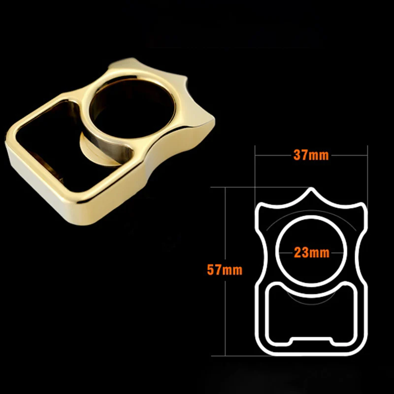 Mini Multifunctional Brass Knuckle Bottle Opener - Image 8