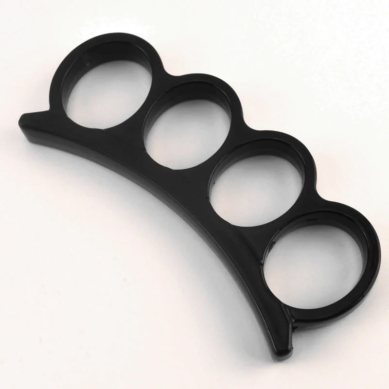 Mini Portable Knuckle Duster Boxing Four Finger Buckle Defense Window Breaker Outdoor EDC Tool - Image 7