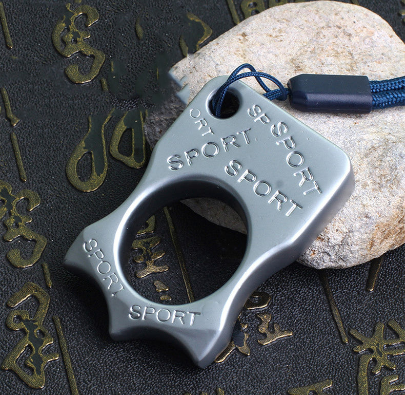 Mini Single Finger Knuckle Duster Boxing Knuckle Self Defense Window Breaker Outdoor Fight Guards EDC Tools - Image 5
