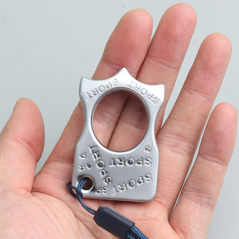 Mini Single Finger Knuckle Duster Boxing Knuckle Self Defense Window Breaker Outdoor Fight Guards EDC Tools - Image 6