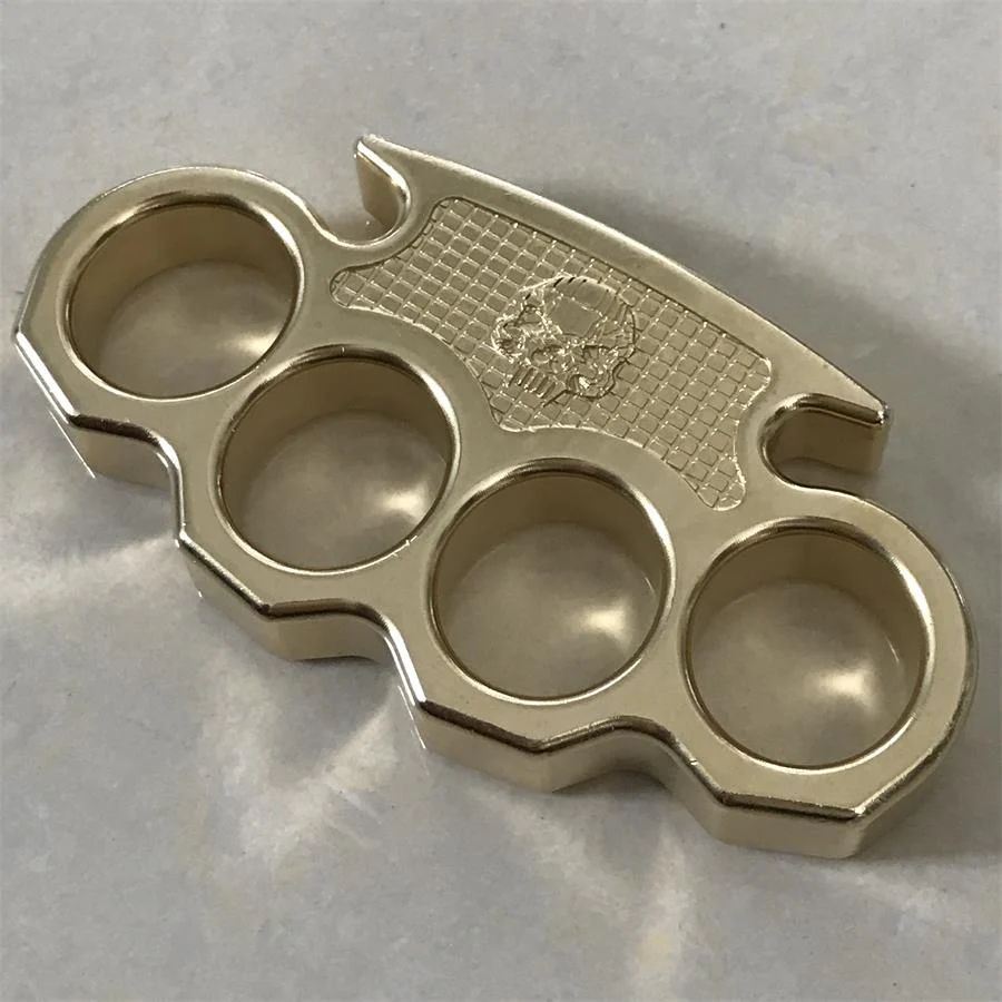 Mini Skull Solid Brass Knuckle Duster - Image 10