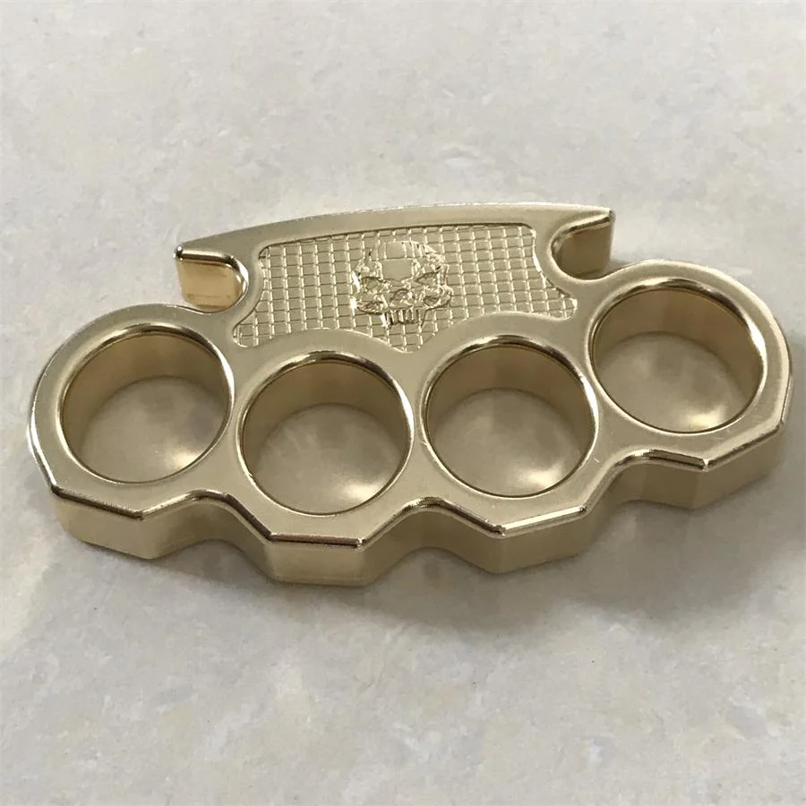 Mini Skull Solid Brass Knuckle Duster - Image 11